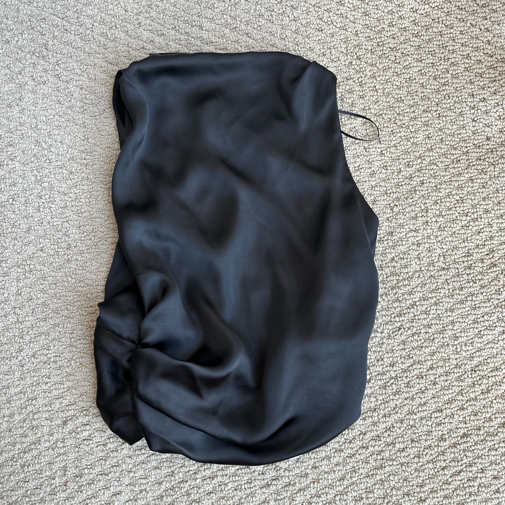 Low Back Silk Tank Top
